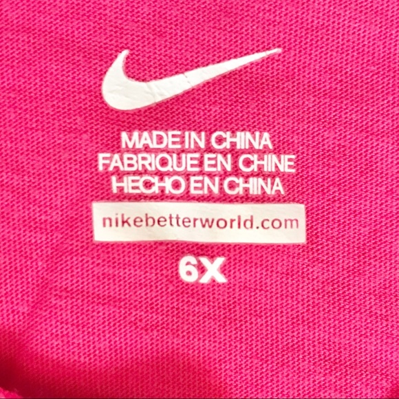 Girls size 6X Nike t-shirt - Picture 2 of 5